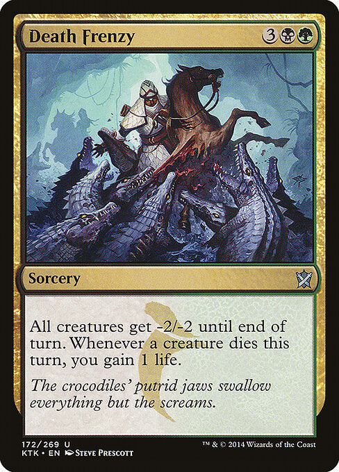 Death Frenzy (172) (Foil) - Khans of Tarkir - Game On