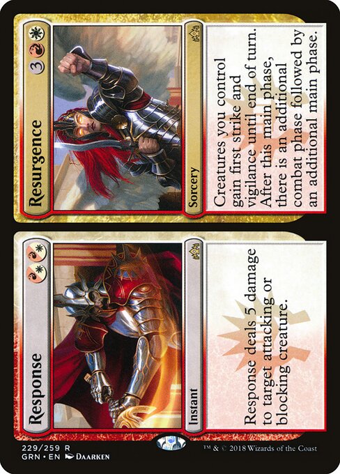 Response // Resurgence (229) (Foil) - Guilds of Ravnica - Game On