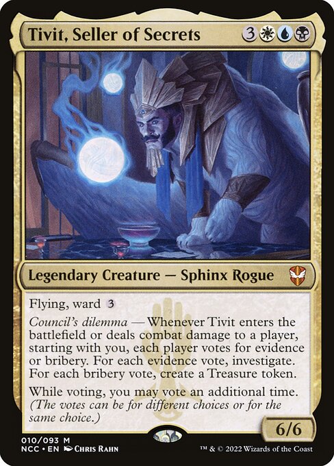 Tivit, Seller of Secrets (10) - New Capenna Commander - Game On