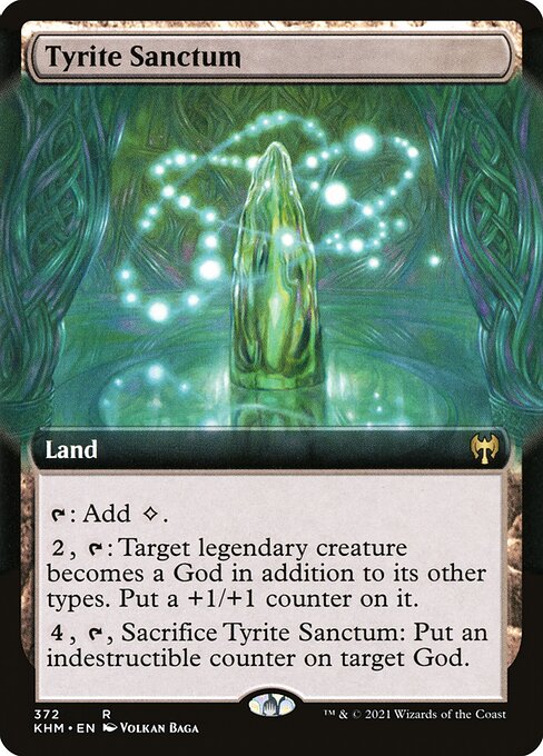 Tyrite Sanctum (372) - EXTENDED ART - Kaldheim - Game On