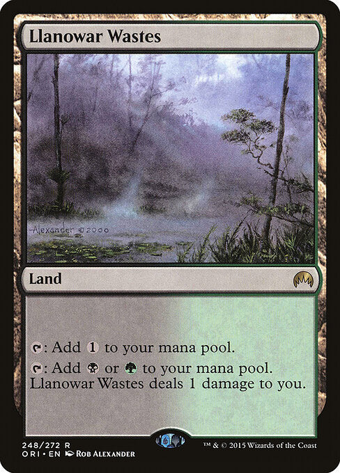 Llanowar Wastes (248) (Foil) - Magic Origins - Game On