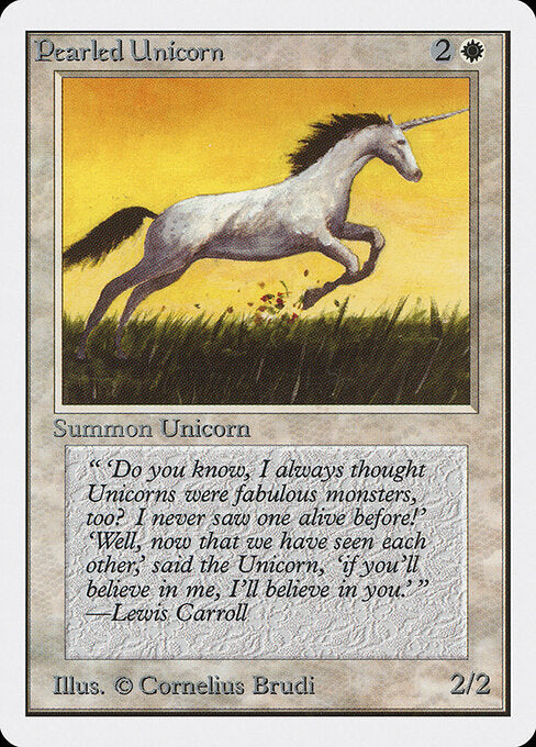 Pearled Unicorn (31) - Unlimited Edition - Game On