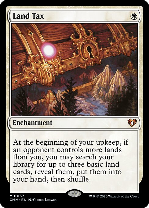 Land Tax (37) - Commander Masters - Game On
