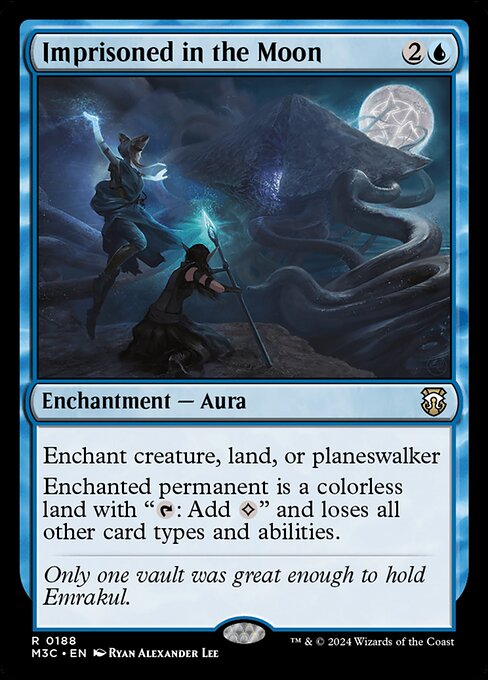 Imprisoned in the Moon (188) (Foil) - Modern Horizons 3 Commander - Game On