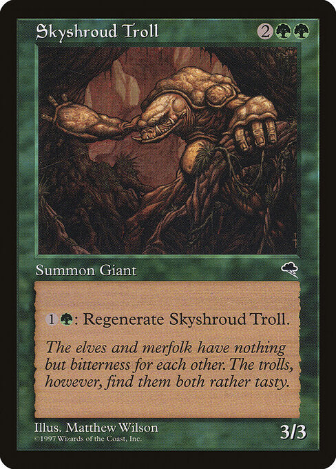 Skyshroud Troll (257) - Tempest - Game On