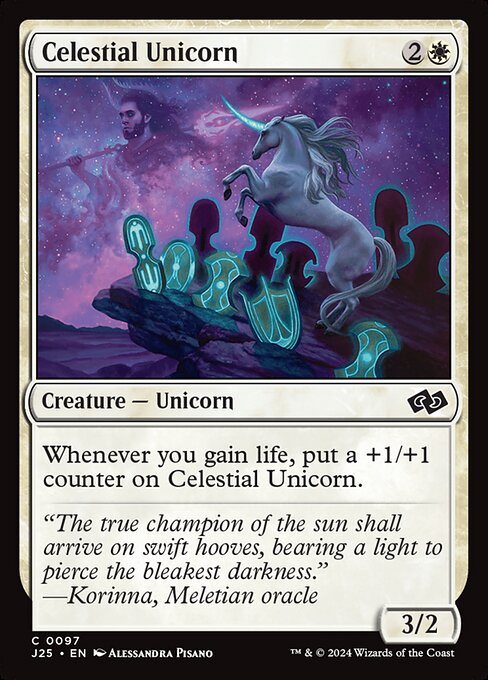 Celestial Unicorn (97) - Foundations Jumpstart - Game On