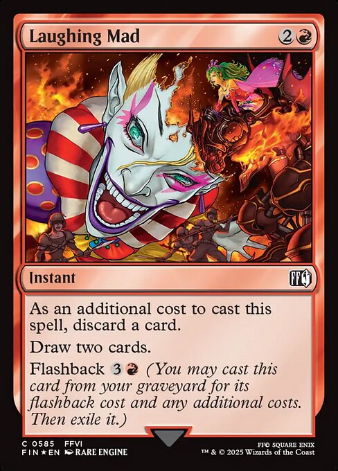 Laughing Mad (585) (Foil) - Final Fantasy - Game On