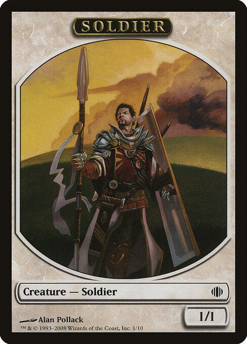 Soldier (1) - FULL ART - Shards of Alara Tokens - Game On