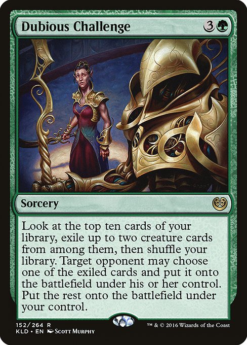 Dubious Challenge (152) (Foil) - Kaladesh - Game On
