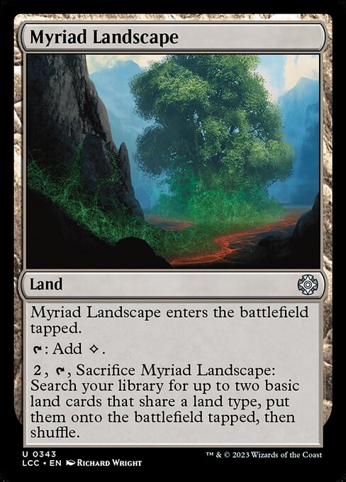 Myriad Landscape (343) - The Lost Caverns of Ixalan Commander - Game On