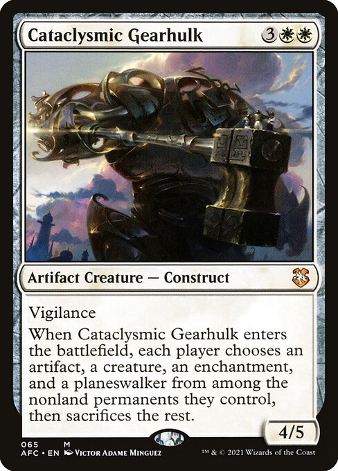 Cataclysmic Gearhulk (65) - Forgotten Realms Commander - Game On