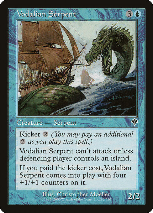 Vodalian Serpent (86) - Invasion - Game On