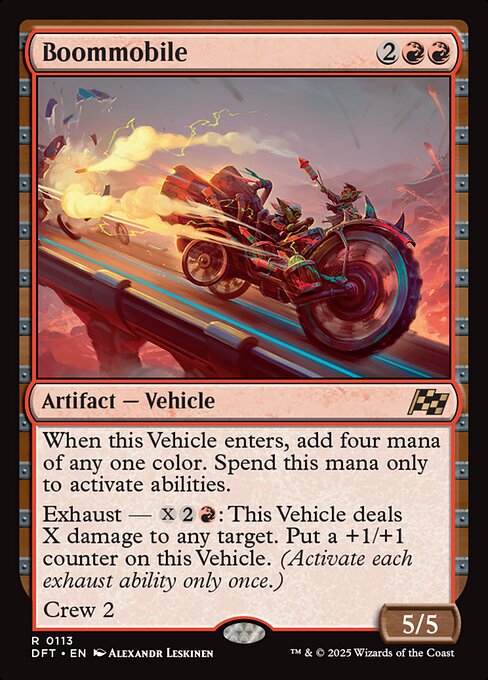 Boommobile (113) (Foil) - Aetherdrift - Game On