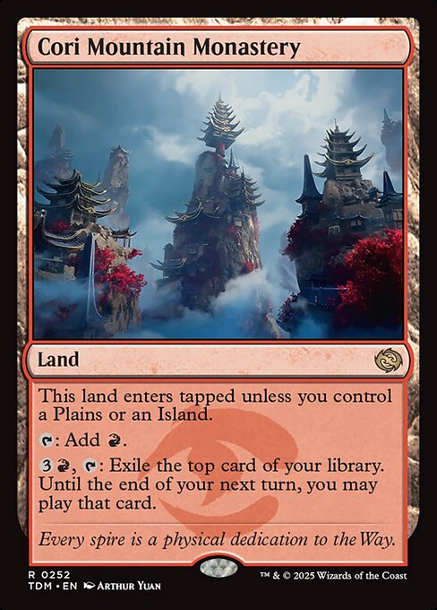 Cori Mountain Monastery (252) - Tarkir: Dragonstorm - Game On