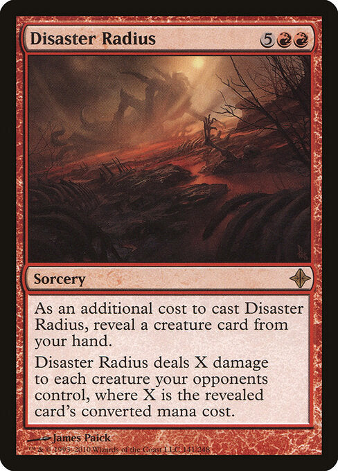 Disaster Radius (141) (Foil) - Rise of the Eldrazi - Game On