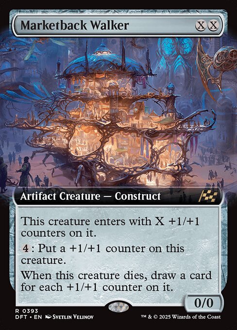 Marketback Walker (393) - EXTENDED ART - Aetherdrift - Game On
