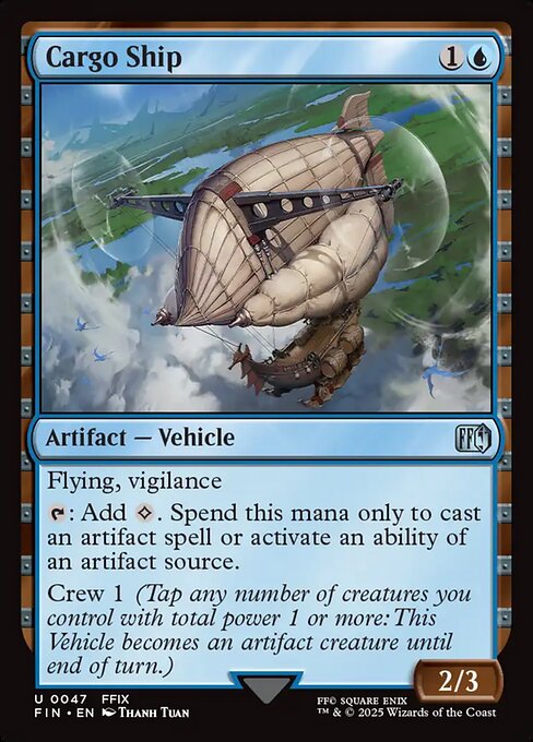 Cargo Ship (47) (Foil) - Final Fantasy - Game On