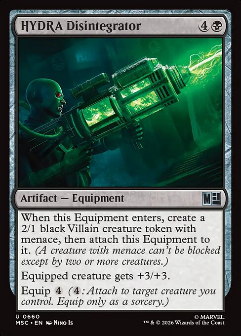 HYDRA Disintegrator (660) - Marvel Super Heroes Commander - Game On