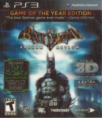 Batman: Arkham Asylum [Game of the Year] - Playstation 3 (Loose (Game Only)) - Game On