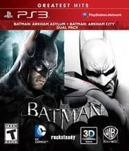 Batman: Arkham Asylum and Batman: Arkham City Dual Pack - Playstation 3 (Complete In Box) - Game On