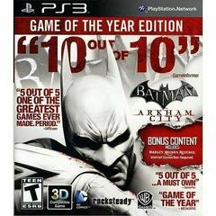 Batman: Arkham City [Game of the Year] - Playstation 3 (Complete In Box) - Game On