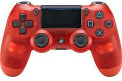 Playstation 4 Dualshock 4 Red Crystal Controller - Playstation 4 (Loose (Game Only)) - Game On