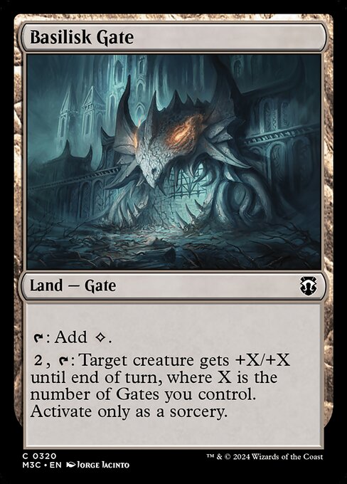 Basilisk Gate (320) - Modern Horizons 3 Commander - Game On
