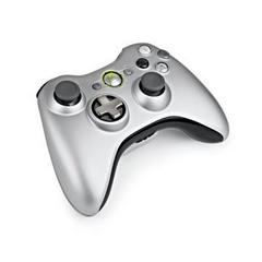 Silver Xbox 360 Wireless Controller - Xbox 360 (Loose (Game Only)) - Game On