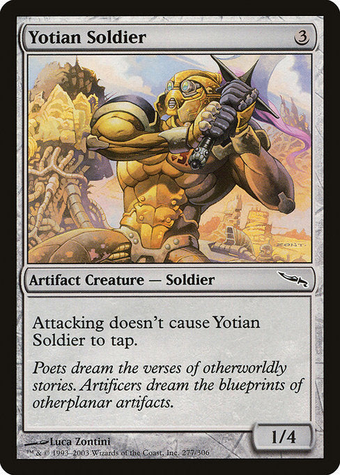 Yotian Soldier (277) (Foil) - Mirrodin - Game On