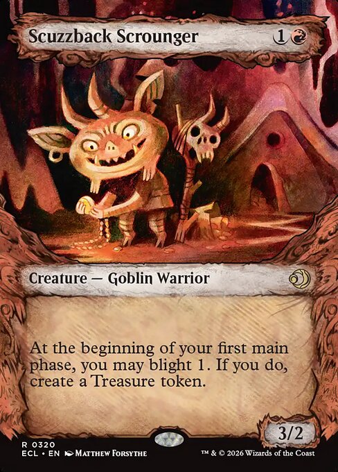 Scuzzback Scrounger (320) (Foil) - Lorwyn Eclipsed - Game On