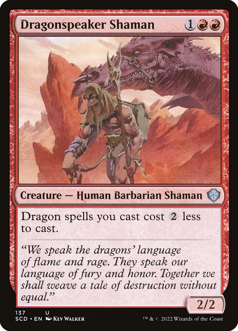 Dragonspeaker Shaman (137) - Starter Commander Decks - Game On