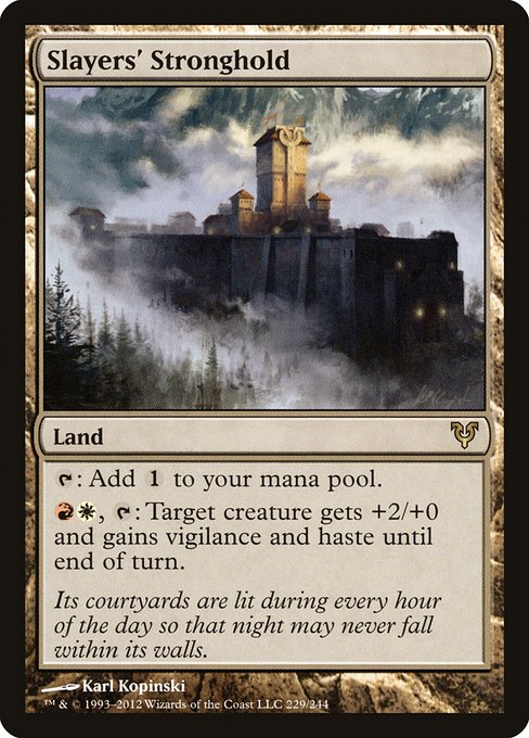Slayers' Stronghold (229) (Foil) - Avacyn Restored - Game On