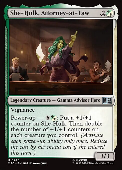 She-Hulk, Attorney-at-Law (745) - Marvel Super Heroes Commander - Game On