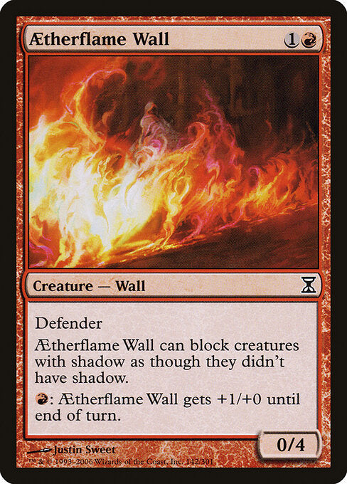 Aetherflame Wall (142) - Time Spiral - Game On