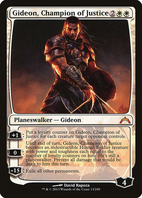 Gideon, Champion of Justice (13) - Gatecrash - Game On