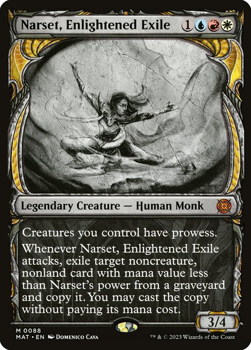 Narset, Enlightened Exile (88) - SHOWCASE - March of the Machine: The Aftermath - Game On