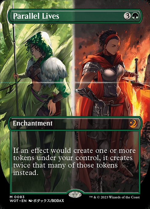 Parallel Lives (83) - BORDERLESS - FULL ART (Foil) - Wilds of Eldraine: Enchanting Tales - Game On