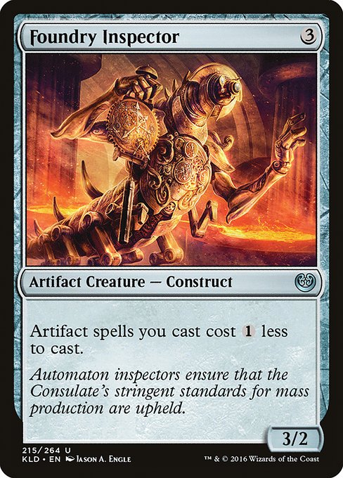 Foundry Inspector (215) (Foil) - Kaladesh - Game On