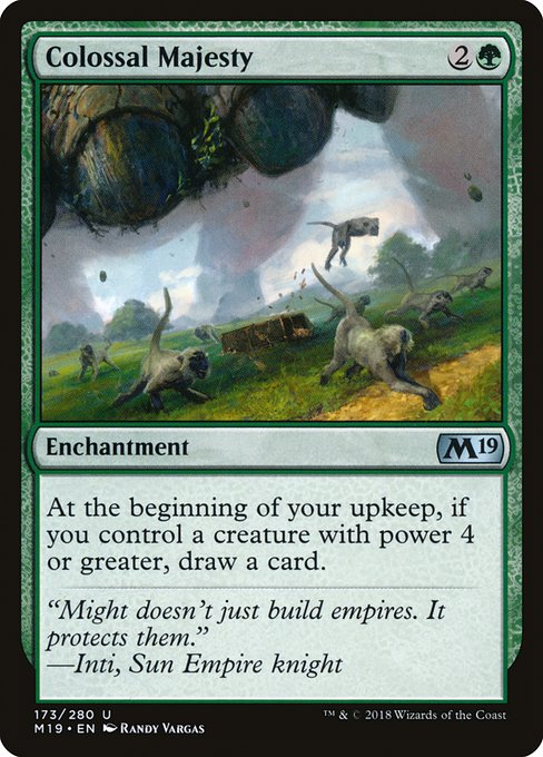 Colossal Majesty (173) - Core Set 2019 - Game On