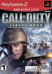 Call of Duty Finest Hour [Greatest Hits] - Playstation 2 (Loose (Game Only)) - Game On