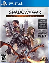 Middle Earth: Shadow Of War [Definitive Edition] - Playstation 4 (Complete In Box) - Game On