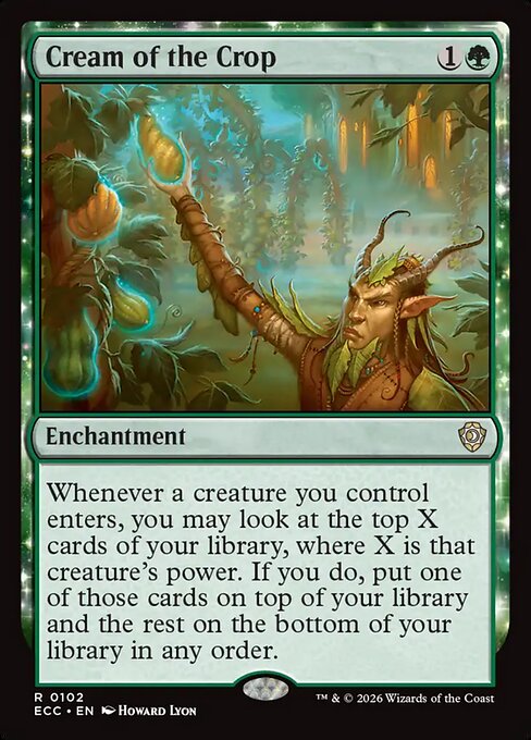 Cream of the Crop (102) - Lorwyn Eclipsed Commander - Game On