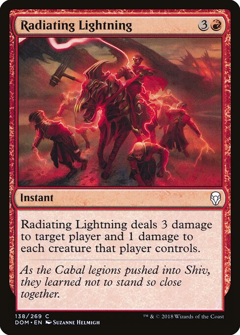 Radiating Lightning (138) (Foil) - Dominaria - Game On