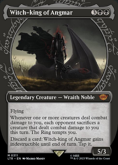 Witch-king of Angmar (311) - BORDERLESS (Foil) - The Lord of the Rings: Tales of Middle-earth - Game On