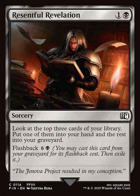 Resentful Revelation (114) (Foil) - Final Fantasy - Game On