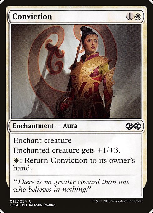 Conviction (12) (Foil) - Ultimate Masters - Game On