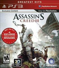 Assassin's Creed III [Greatest Hits] - Playstation 3 (Complete In Box) - Game On