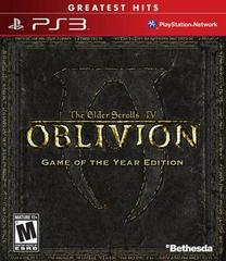 Elder Scrolls IV Oblivion Game of the Year [Greatest Hits] - Playstation 3 (Complete In Box) - Game On