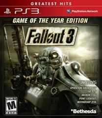 Fallout 3 [Game of the Year Greatest Hits] - Playstation 3 (Complete In Box) - Game On