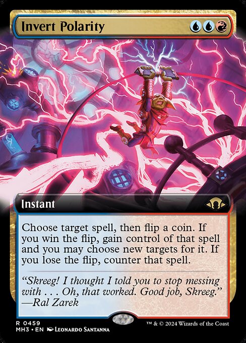 Invert Polarity (459) - EXTENDED ART - Modern Horizons 3 - Game On